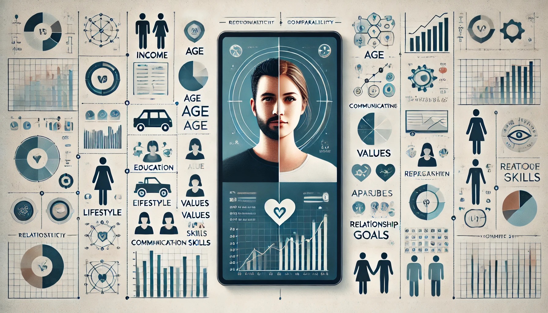 計算男と女のスペック比較方法