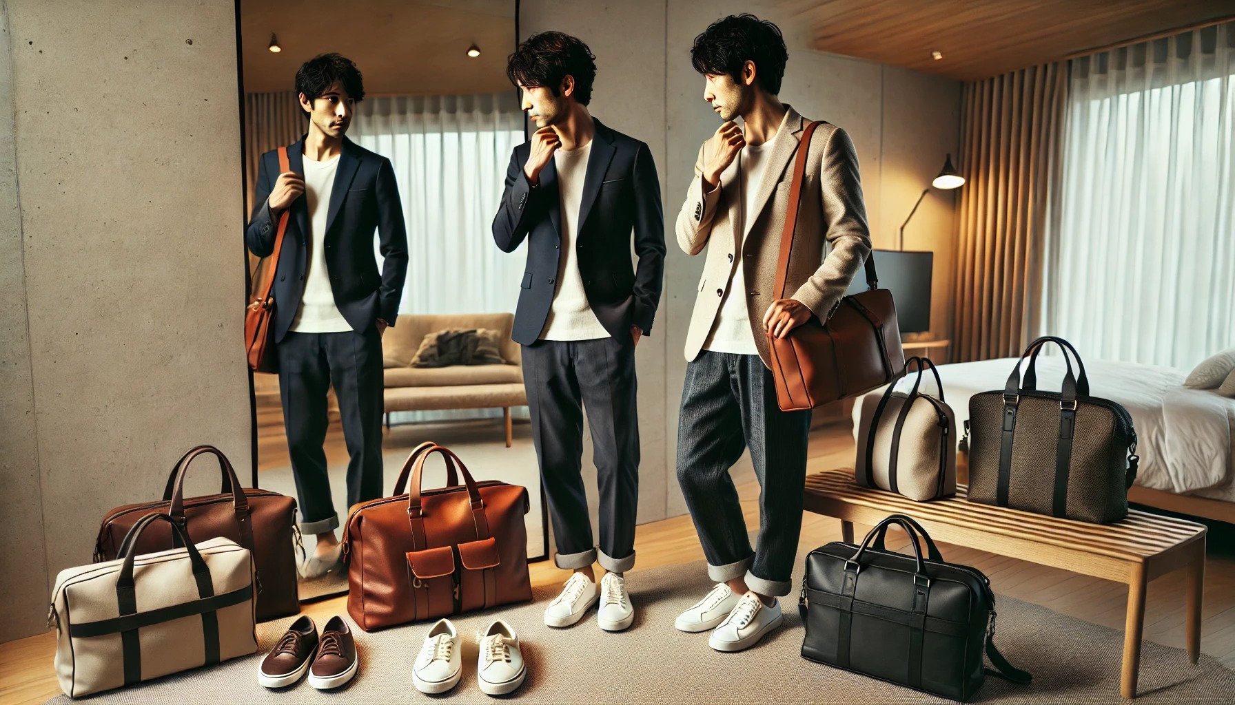 婚活でバッグに迷う男性におすすめの選び方