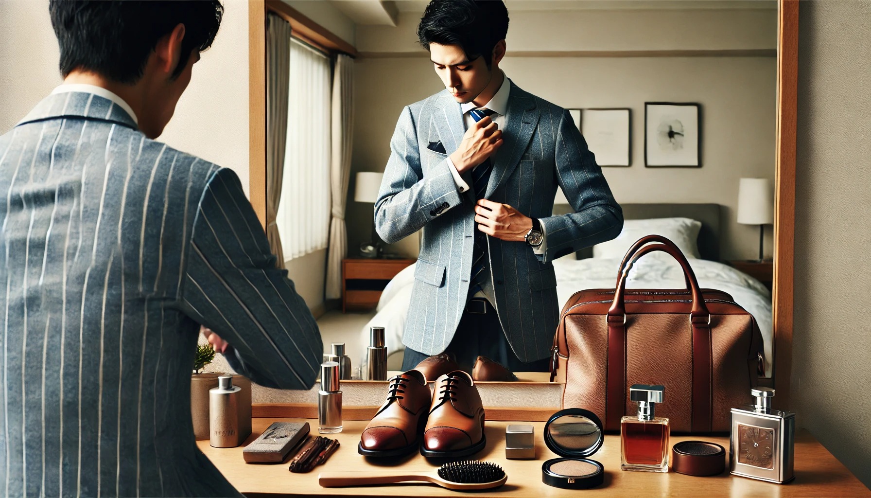 身だしなみは男性に求められる基本です。