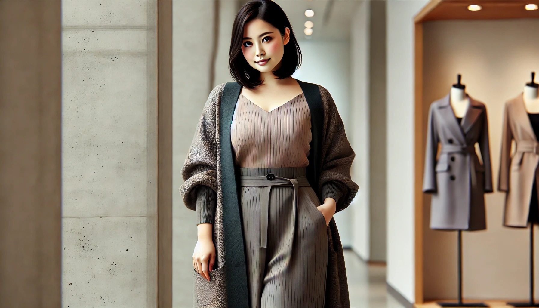 服装でぽっちゃりを好印象に...