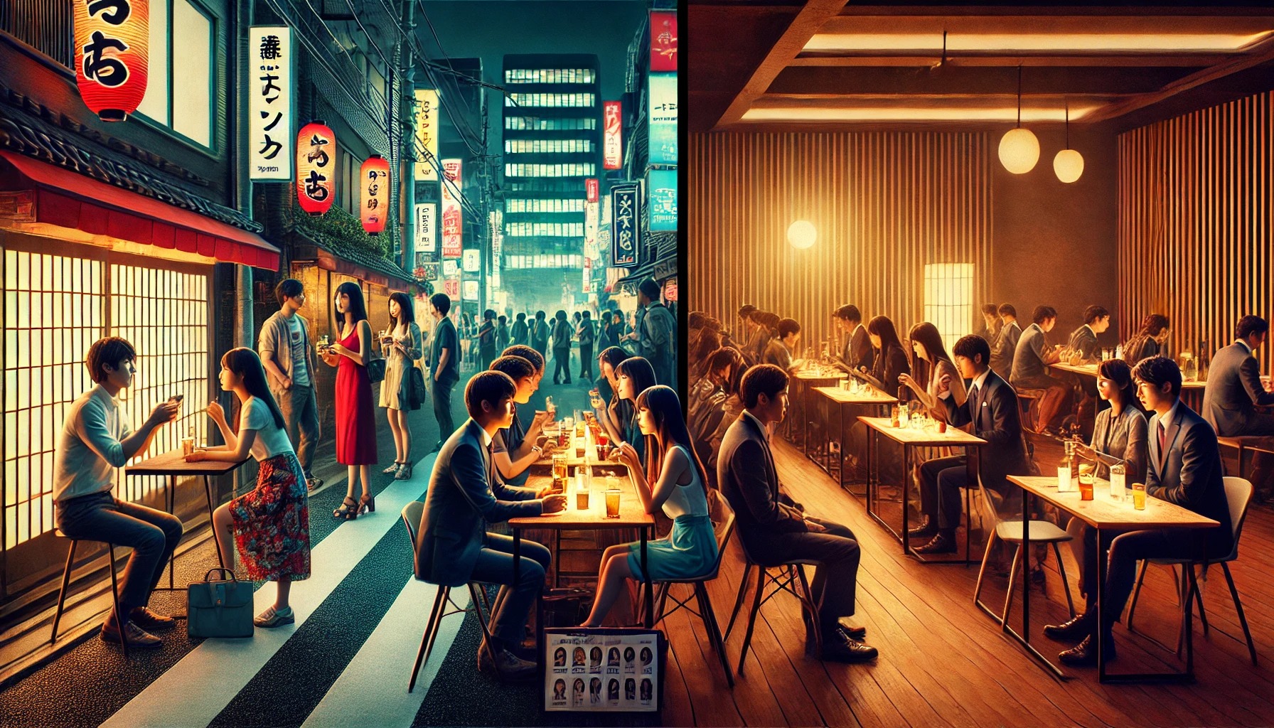 街コンと婚活パーティーの違い
